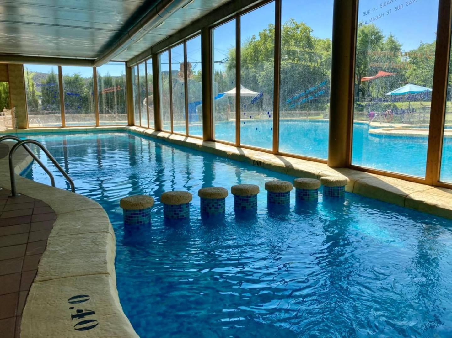 Camping Las Nogueras De Нерпио Экстерьер фото