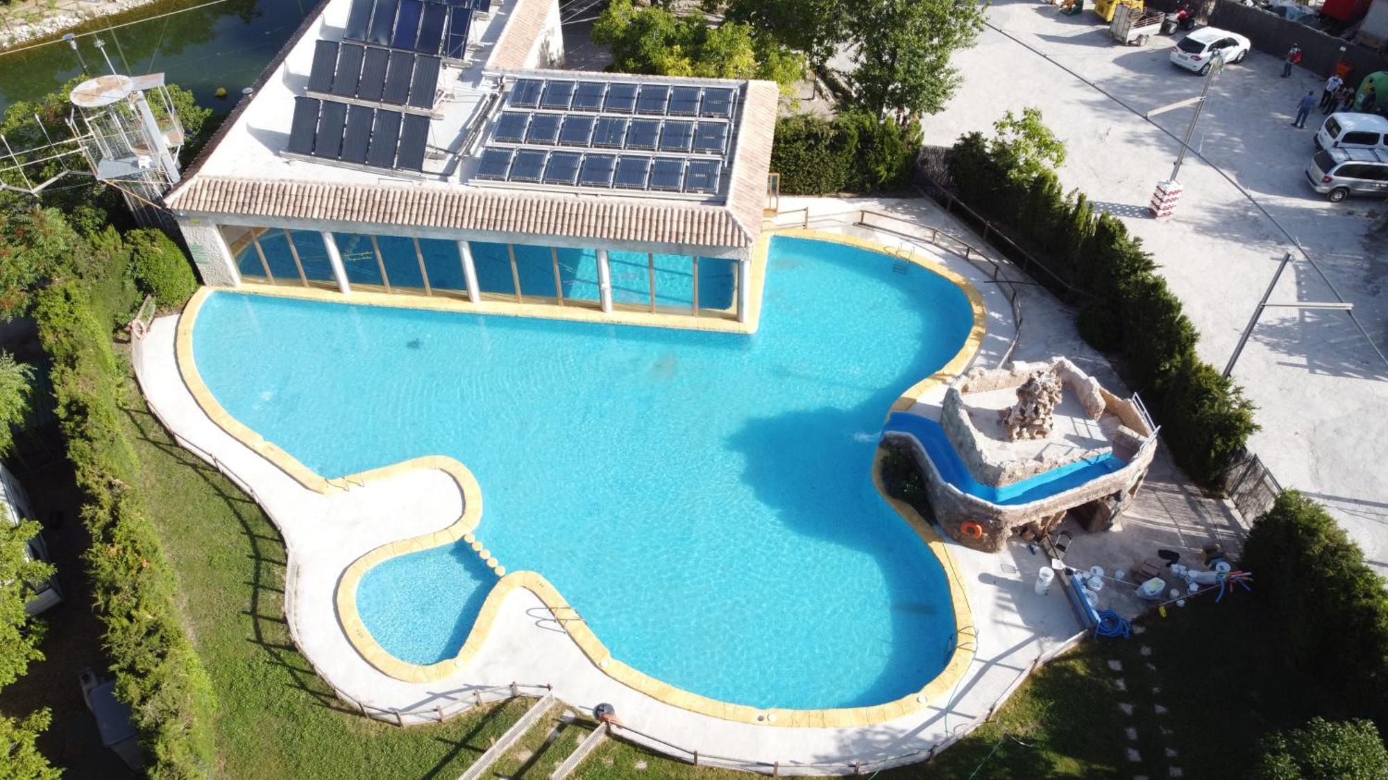 Camping Las Nogueras De Нерпио Экстерьер фото